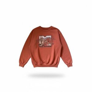 MTV Graphic Sweater - Warm Rust